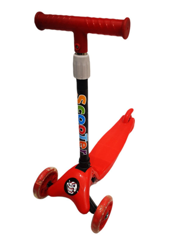 Kids T-Bar Scooter- with Brake and Light Up Wheels