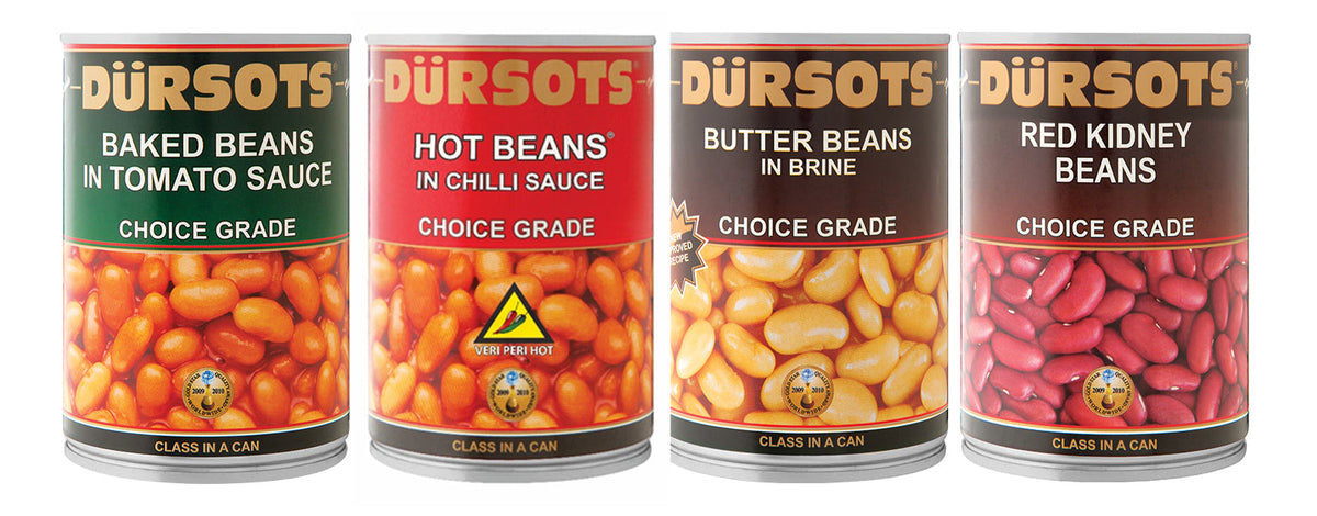 food, canned food, beans