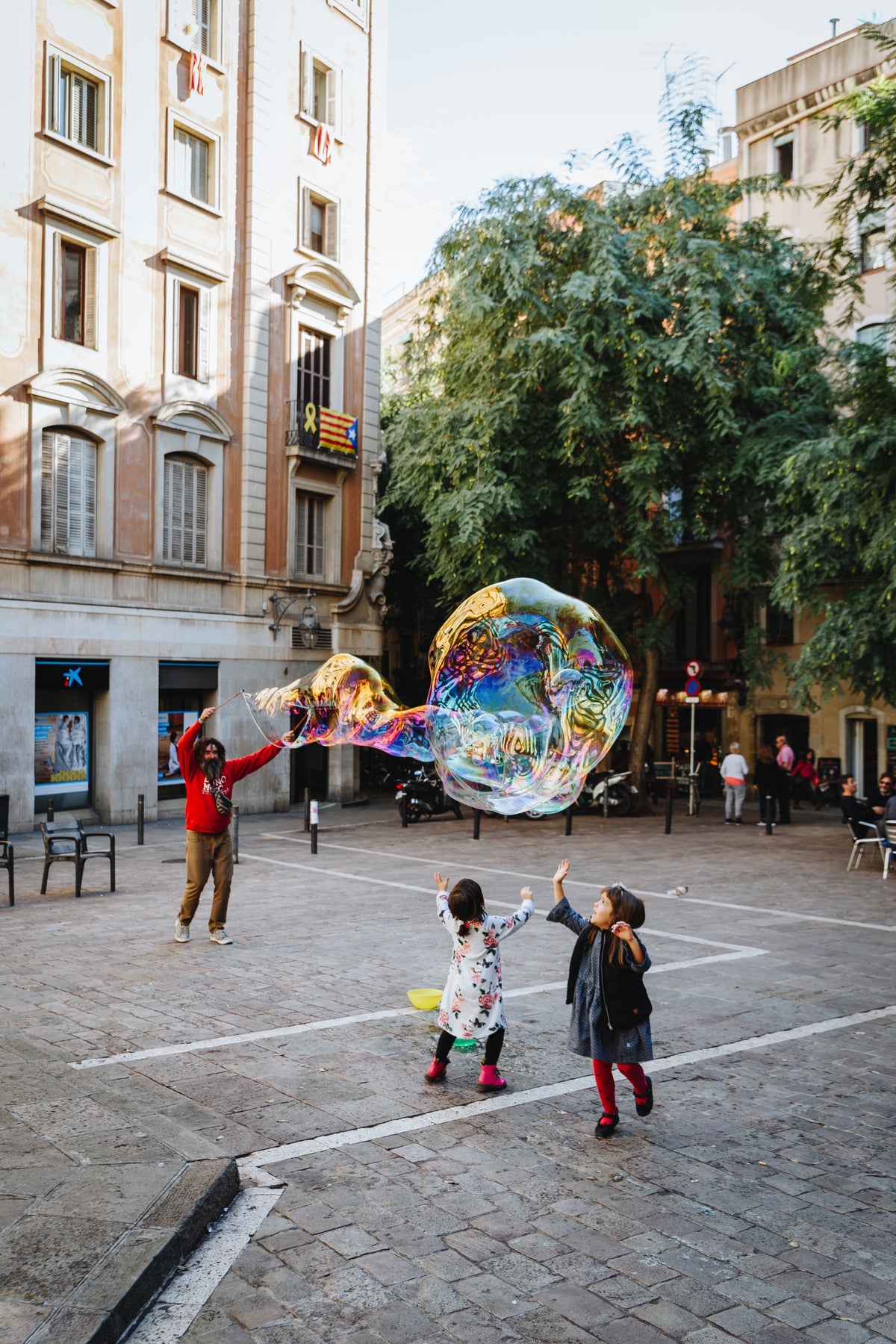 Kids & Adults playing, Gifts, Toys