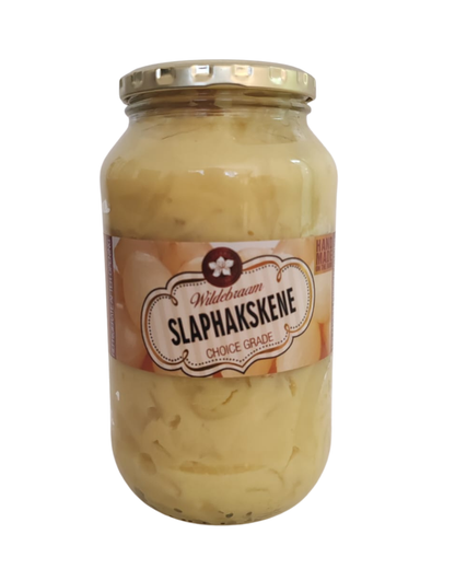 Wildebraam Slaphakskene Sweet and sour mustard Onions Classic Preserve 2 x 1kg Jars