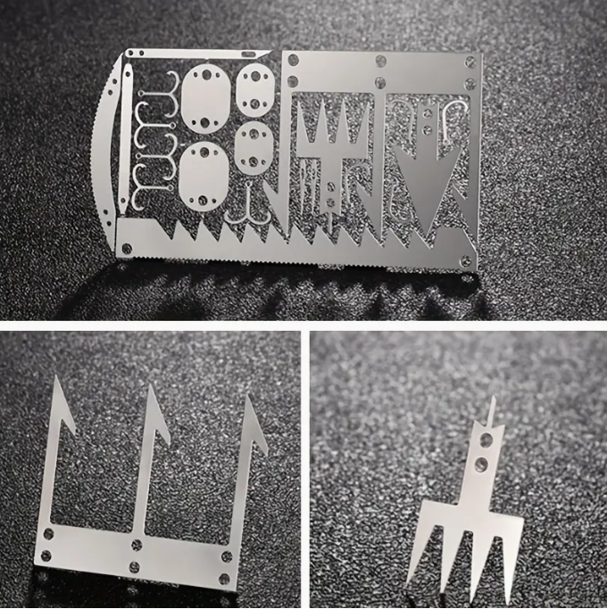 Survival Tool Card 22 In 1 Survival Card-Multi Purpose Pocket Tool Stainless Steel Outdoor Survival Camping Fishing Tool