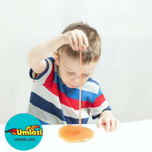 wow, wowtub, slime, child playing with wowtub slime image