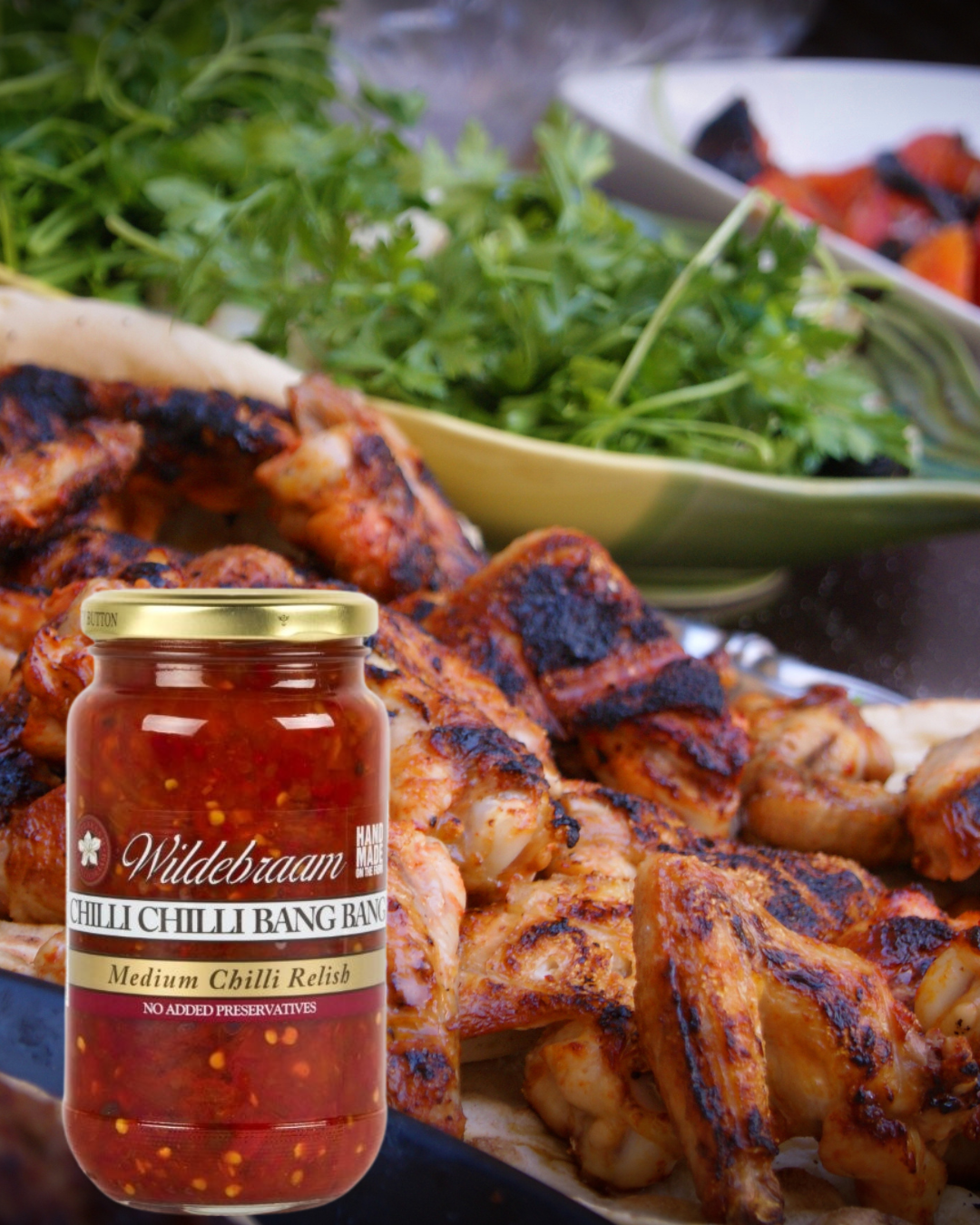 Wildebraam Chilli Chilli Bang Bang (3/10) 3 x 430g Jars