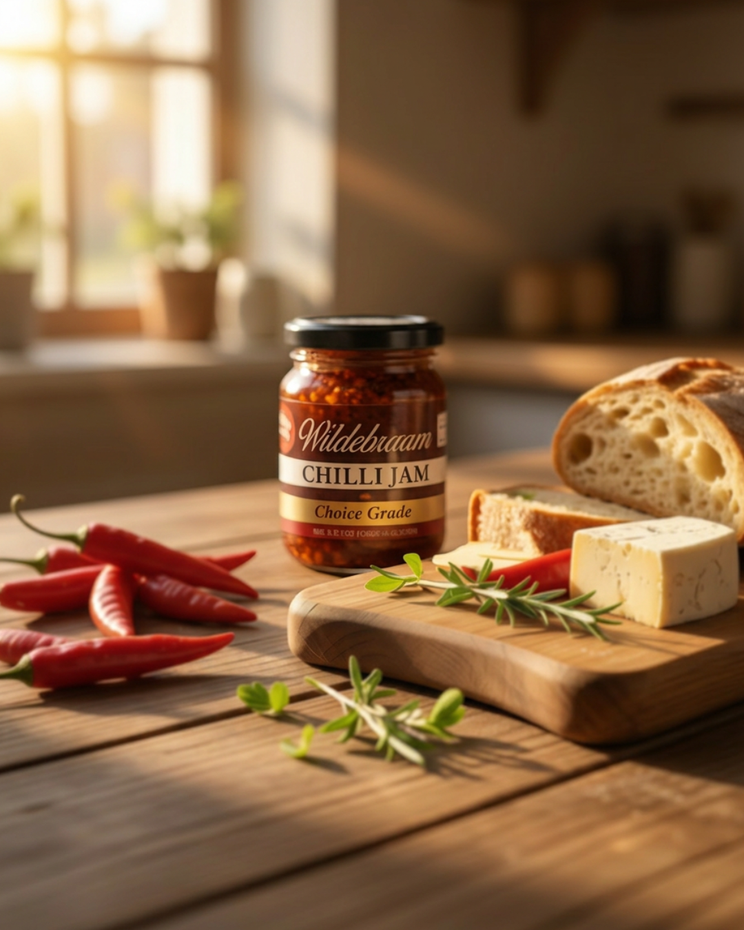 Wildebraam and Chilli Jam (1/10) 4 x 180g Jars