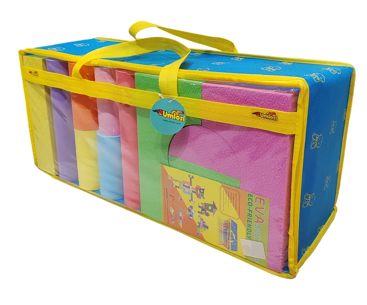 Eva Umlozi Foam Blocks 52pc Set - 3.5cm & 5cm & 7cm Thick