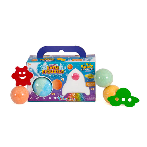 Space Bath Sprudels Bath Bombs - 5 Pack
