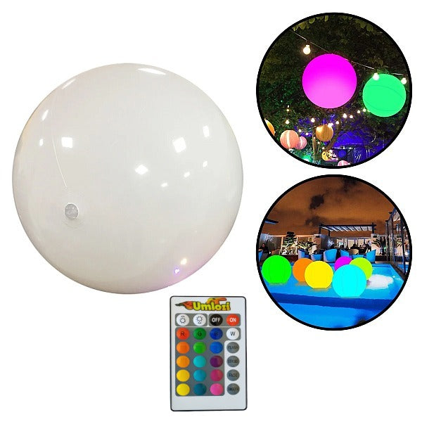 LED Light Up Beach Ball & Remote - 16 Colours & Multiple Modes – Umlozi ...