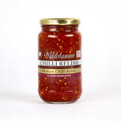 Wildebraam Chilli Relish (4/10) Medium Heat 3 x 420g Jars - view 2