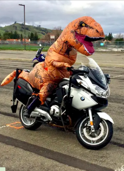 Dinosaur T-Rex Full Suit With Automatic Battery Air Inflator - view 5