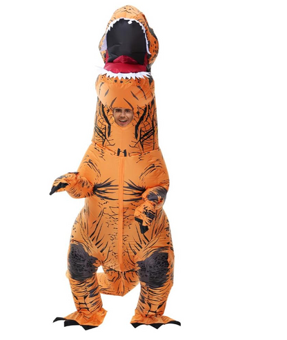 Dinosaur T-Rex Full Suit With Automatic Battery Air Inflator - view 9