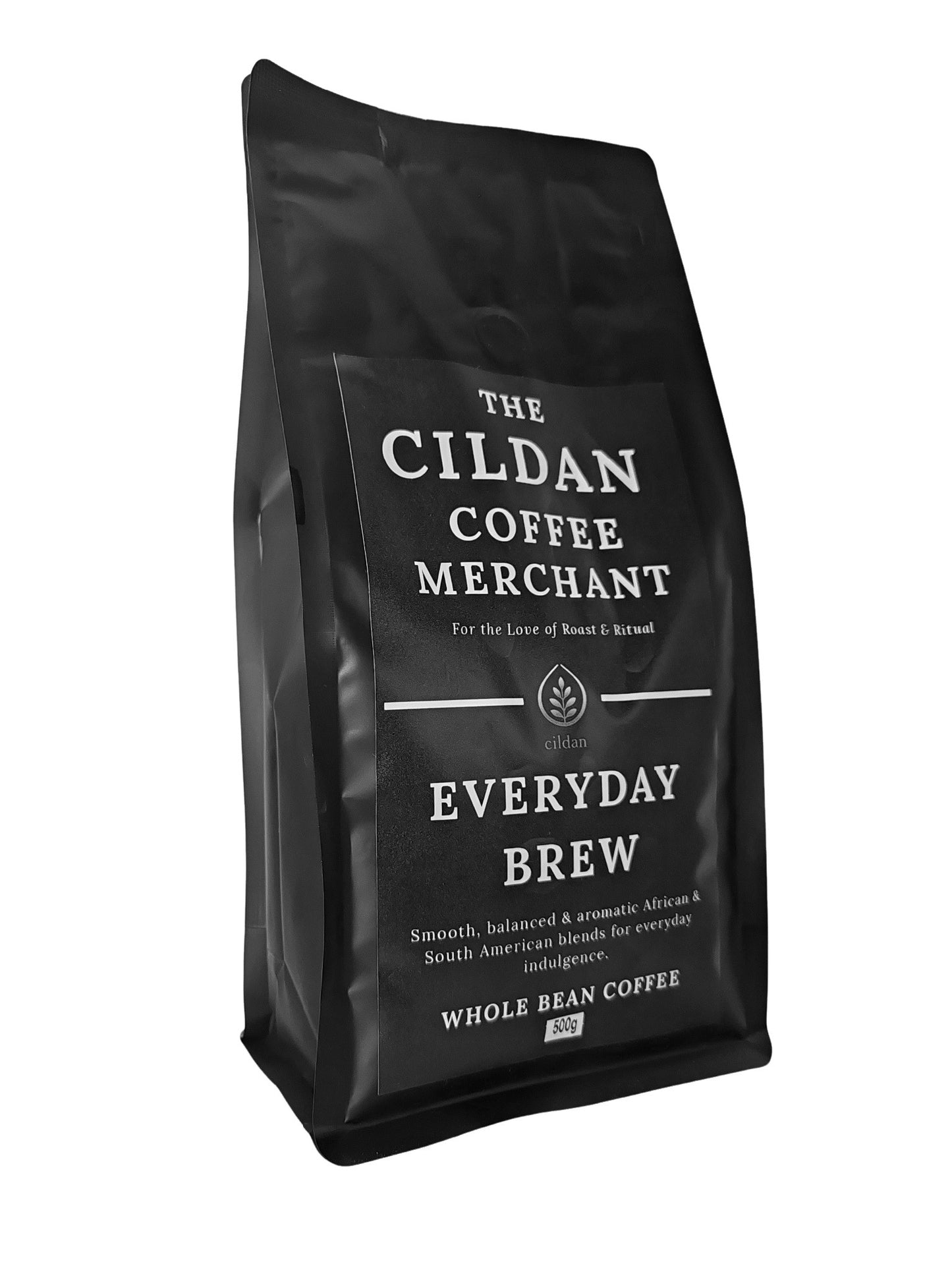 Everyday Brew Whole Coffee Beans - The Cildan Coffee Merchant 1Kg