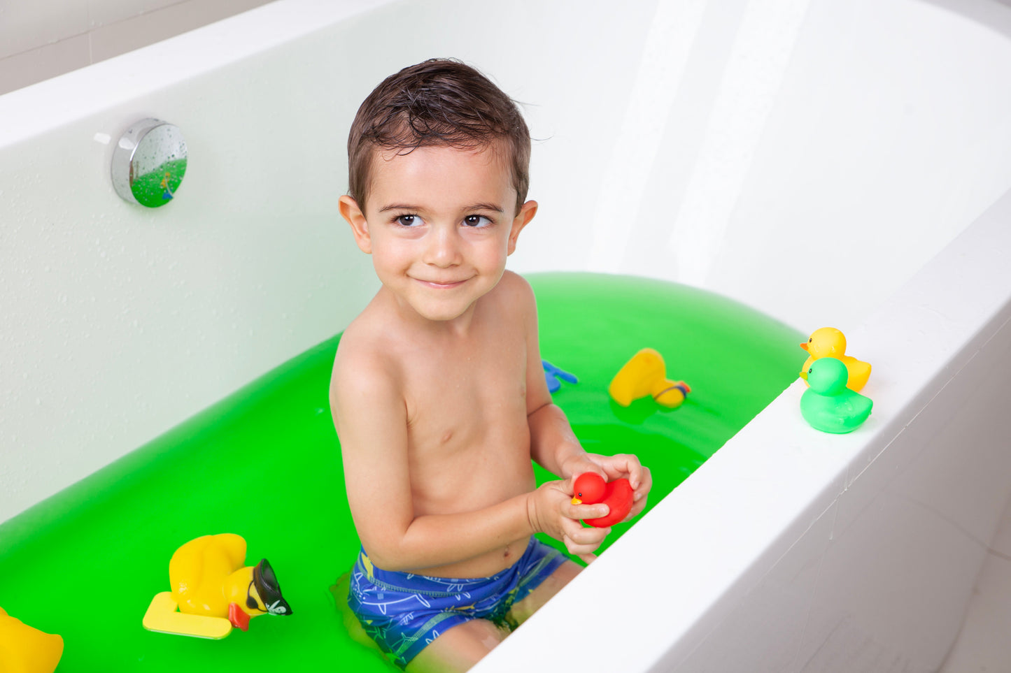 Funky Duckies - Floating Bath Ducks 5 Piece - FiZZLeS