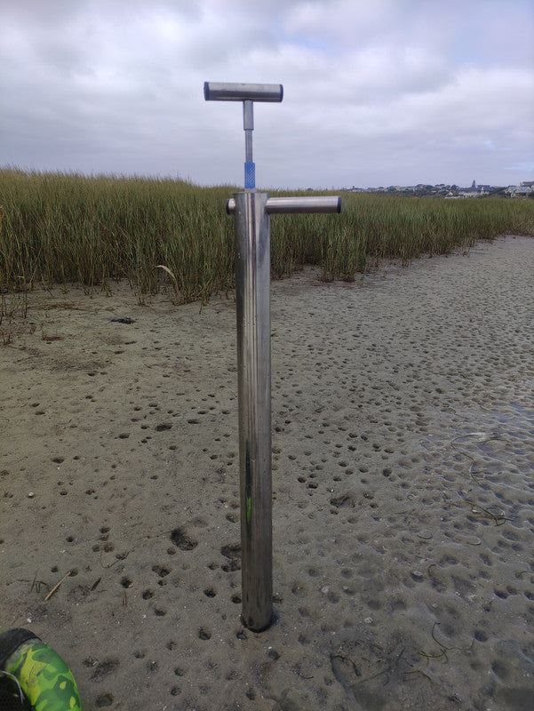 Ghost Shrimp Bait Pump Stainless Steel Deluxe Model