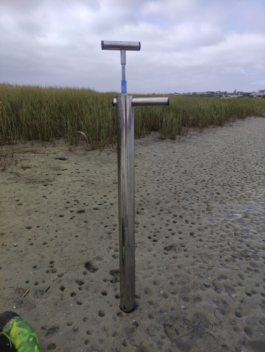 Ghost Shrimp Bait Pump Stainless Steel Deluxe Model
