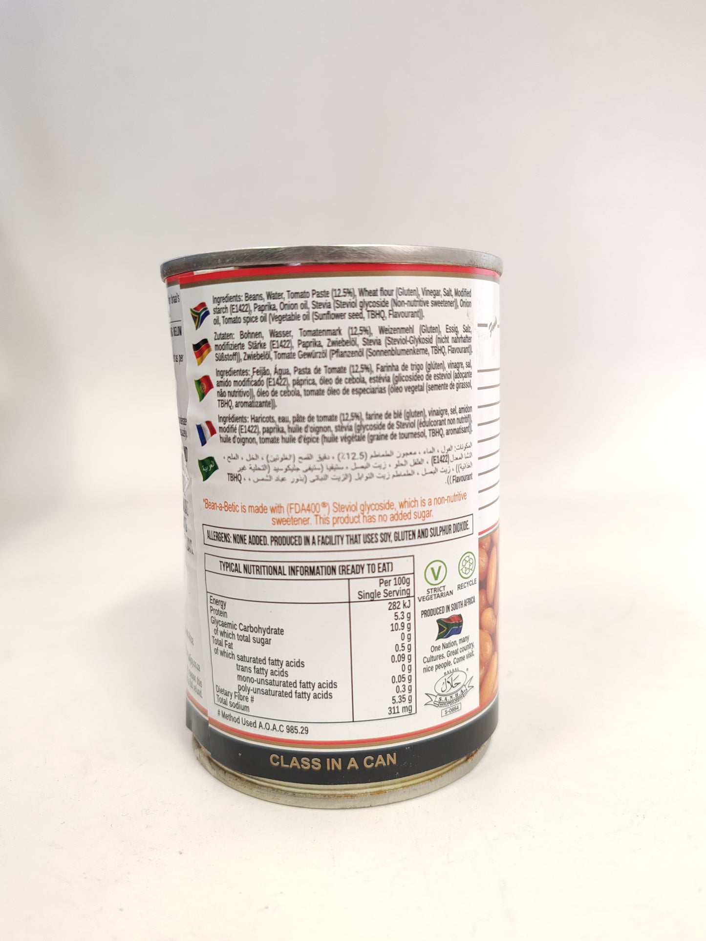 Dürsots Bean-A-Betic  - Baked Beans - 410g x 12Pack