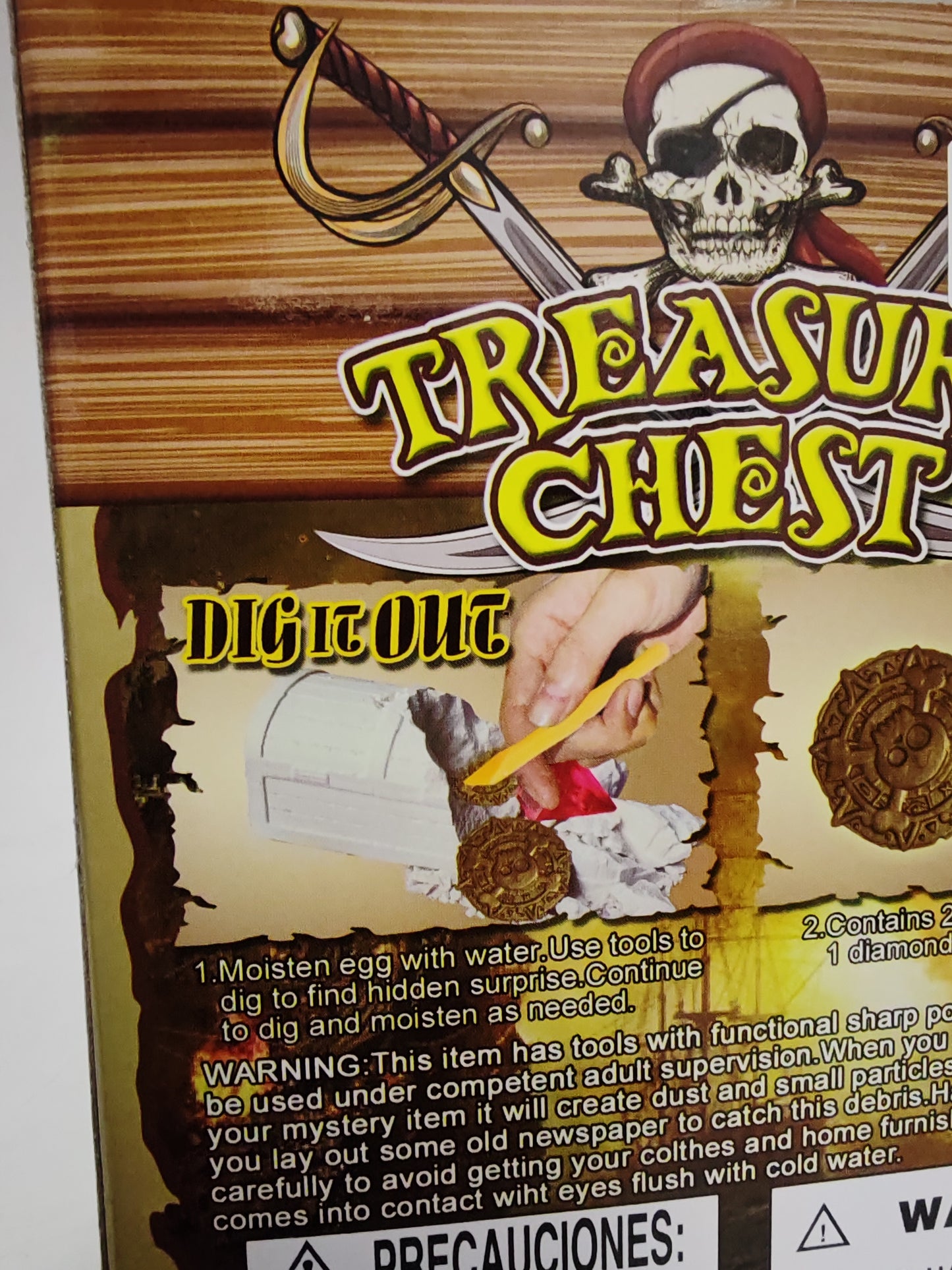 Pirate Themed Dig & Discover Cdu 12 Pack