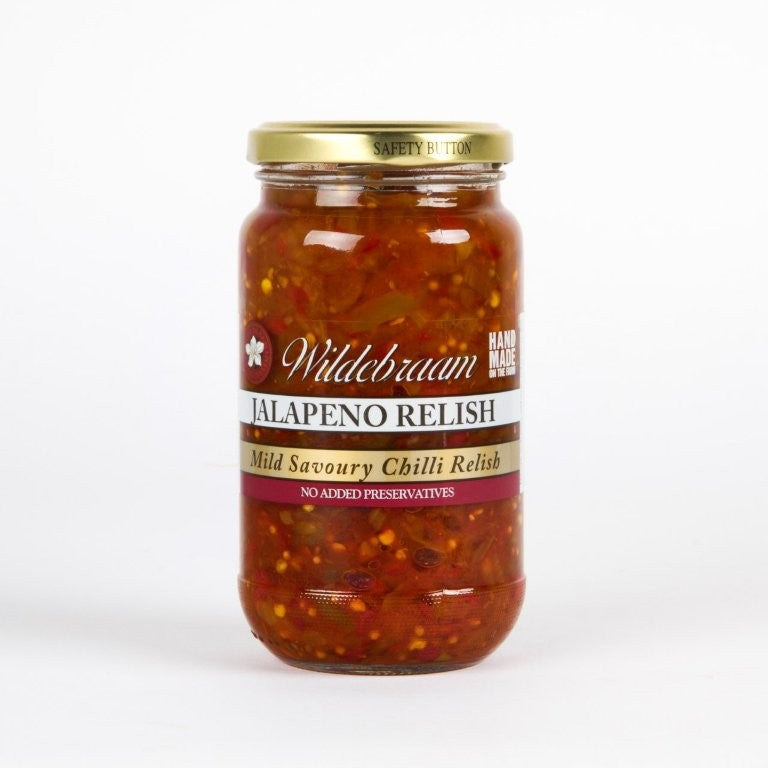 Wildebraam Jalapeno Relish Mild Heat (2/10) 3 x 430g Jars