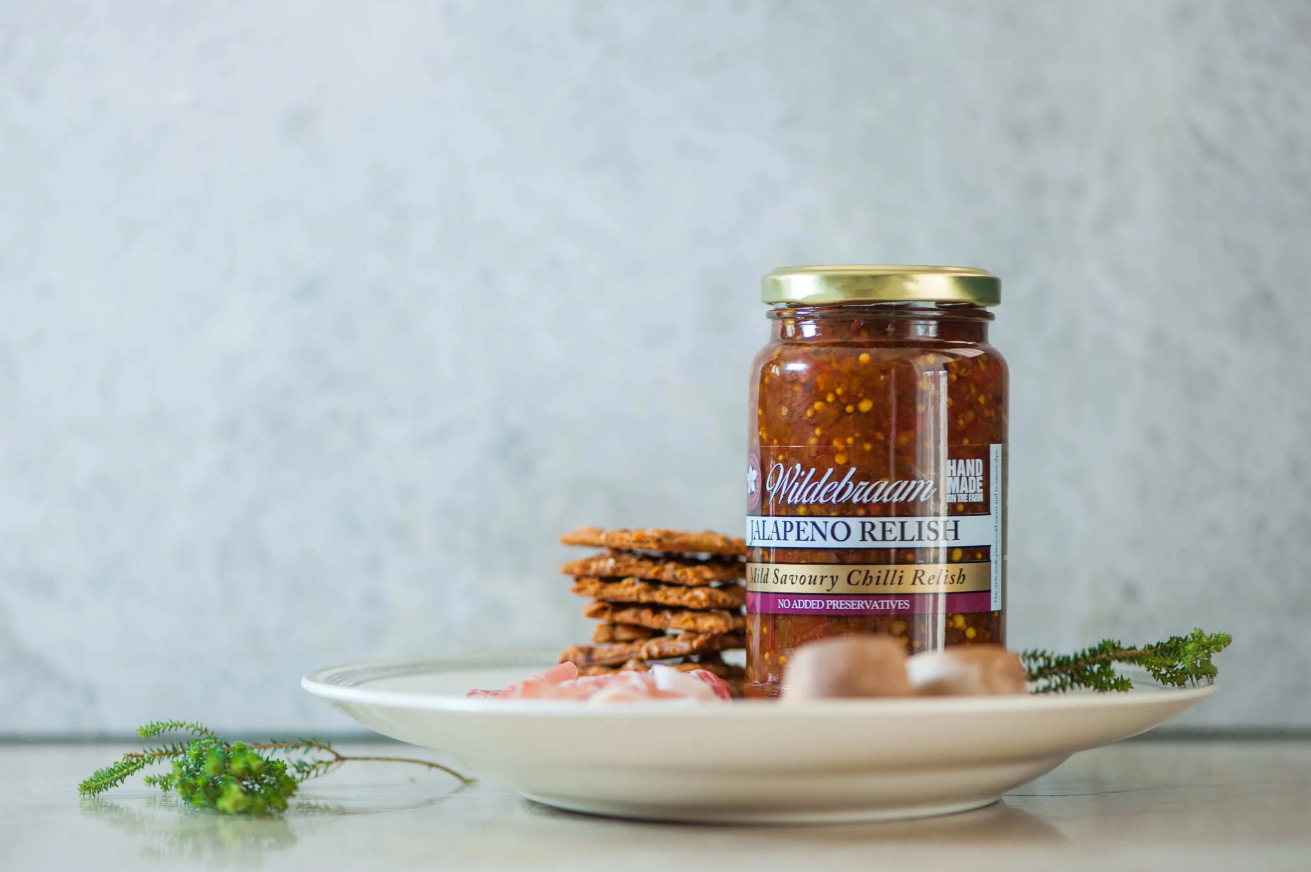 Wildebraam Jalapeno Relish Mild Heat (2/10) 3 x 430g Jars