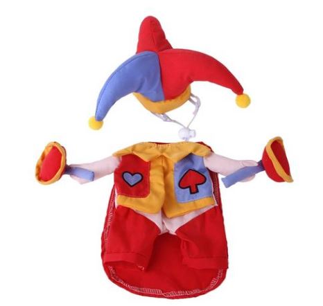 Dog & Cat Dress Up Costume - Jester Design