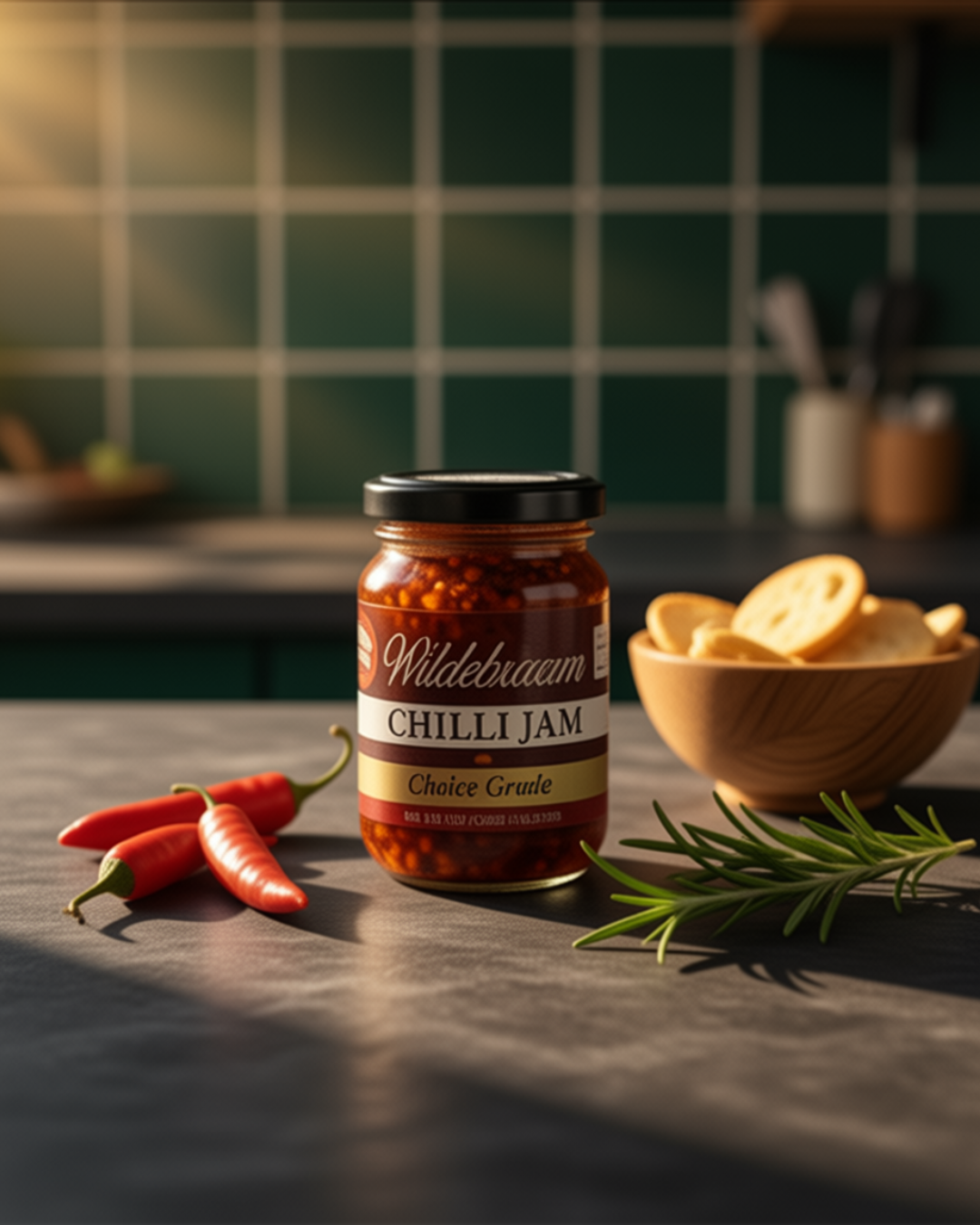 Wildebraam and Chilli Jam (1/10) 4 x 180g Jars