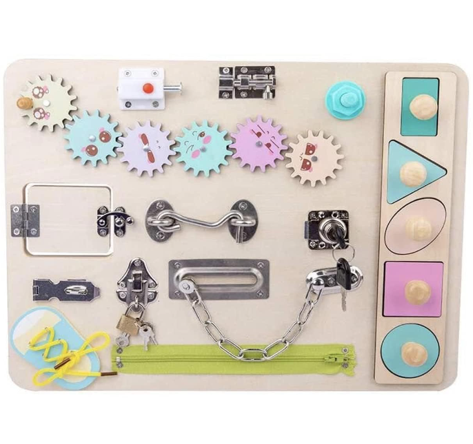 takealot, busy boards, busyboard, sensory board front