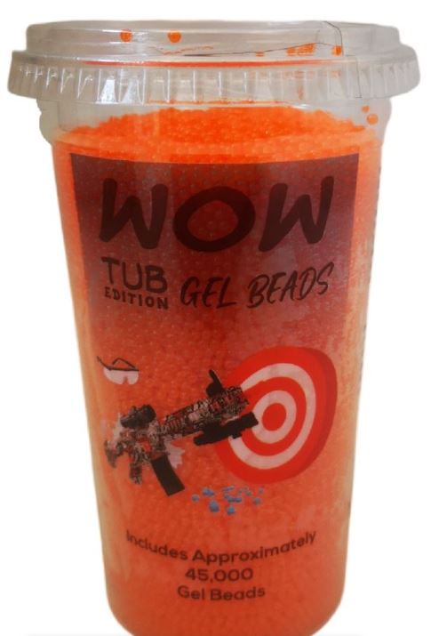 Orange Gel Beads