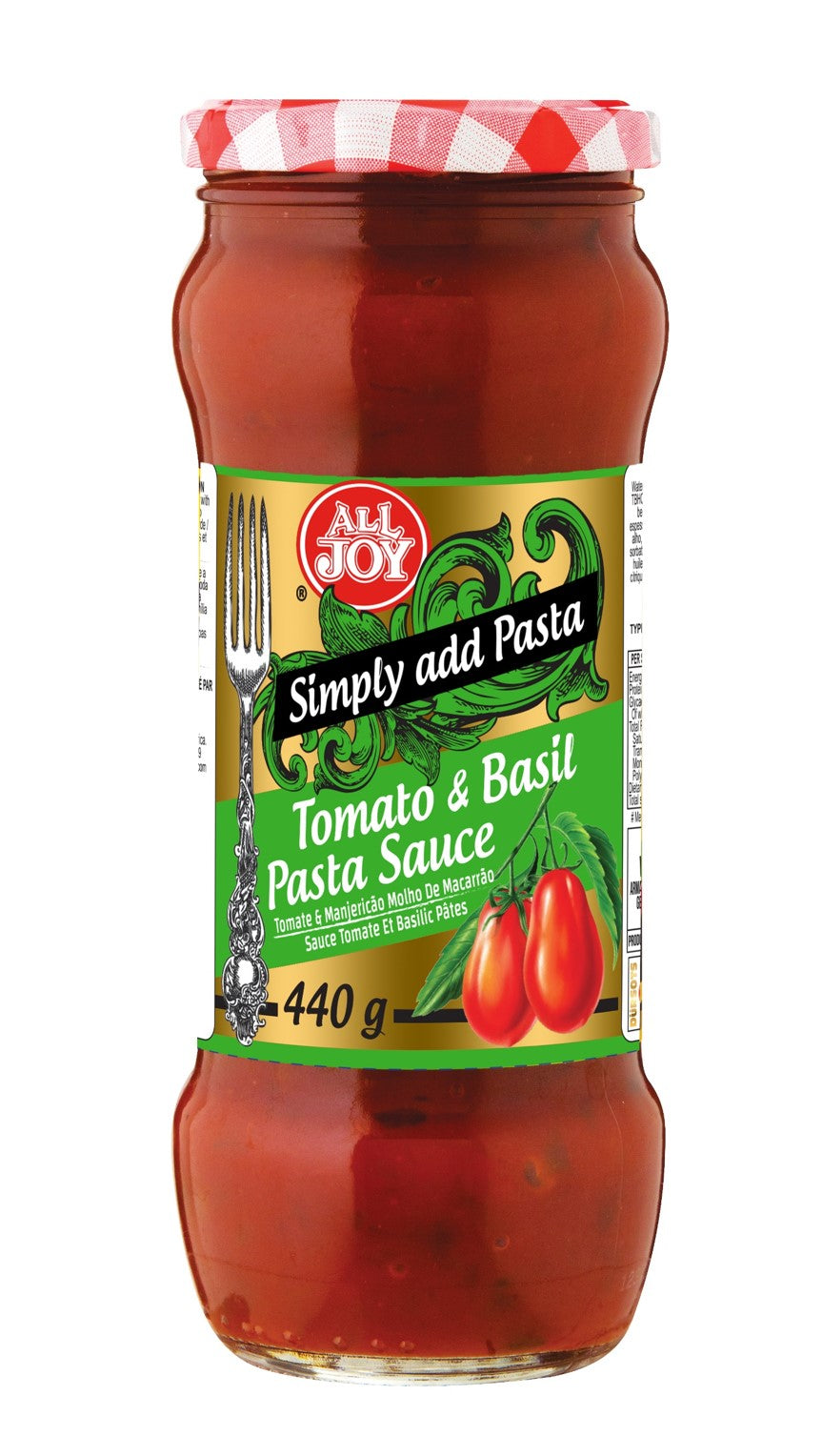 All joy, Pasta Sauce , Tomato & Basil Pasta Sauce
