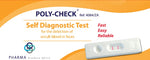 Poly-Check test, self diagnostic test, rapid test