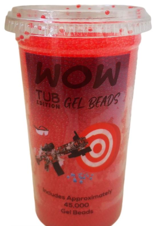 Red Gel Beads for gelblaster