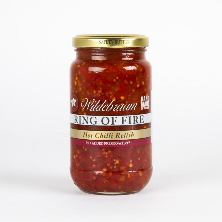 Wildebraam Ring of Fire - Hot Chilli (8/10) 3 x 420g Jars