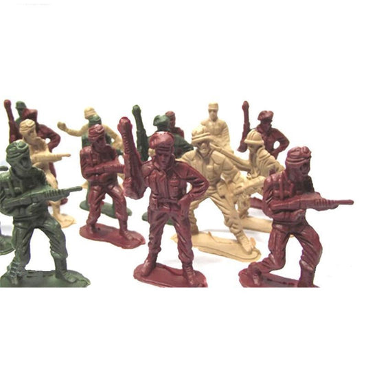 WowTub Soldier Edition - 4 Pack - Over 60 Plastic Soldiers and Army Men