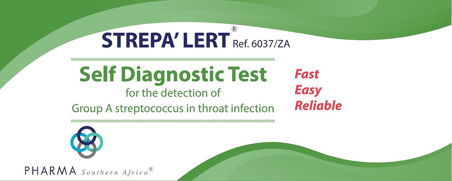 STREPA'LERT Self Diagnostic Test - PHARMA Southern Africa