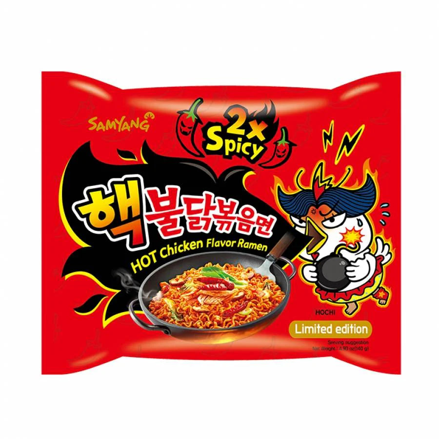 Samyang Buldak Korean Spicy Ramen Noodles Bulk 40 Pack