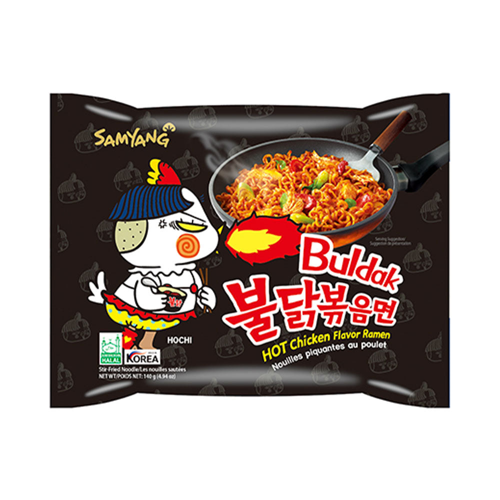 Samyang Buldak Korean Spicy Ramen Noodles Bulk 40 Pack