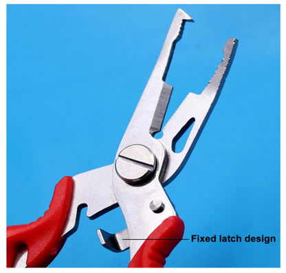 Multitool Hook Remover Fishing Pliers Braided Line Cutting Outdoor Accessories - view 4