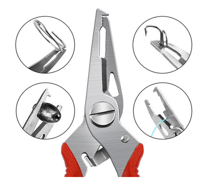 Multitool Hook Remover Fishing Pliers Braided Line Cutting Outdoor Accessories - view 5