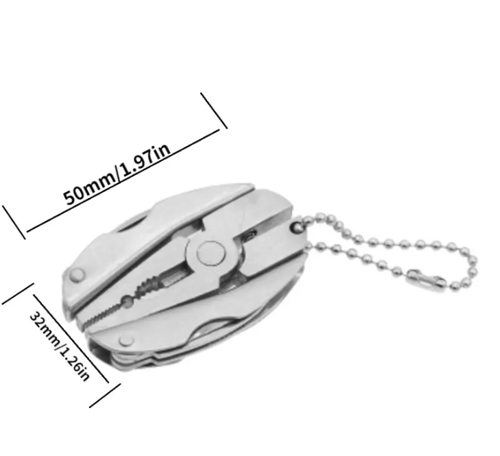 Multitool with dimensions