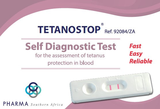 Tetanus antibody test, self diagnostic test, rapid test