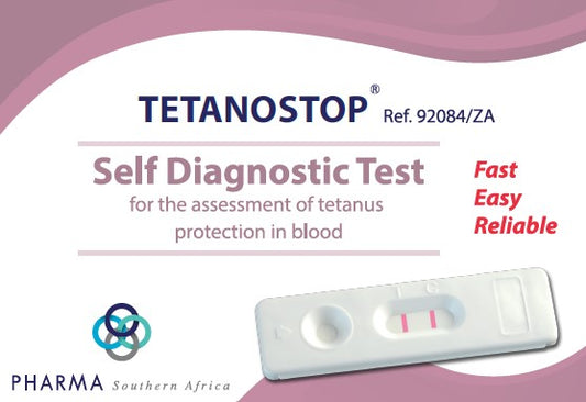 Tetanus antibody test, self diagnostic test, rapid test