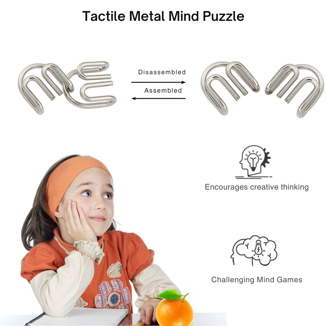 Metal Puzzles, riddles, Great mental enhancement