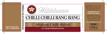 Wildebraam Chilli Chilli Bang Bang (3/10) 3 x 430g Jars - view 5