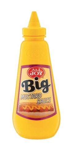 All Joy, Mustard Sauce, Hot Dogs, Hamburger, 500ml Image