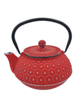 Cildan Tea Merchant, The Tea Merchant, Cast Iron Teapot 600ml Red