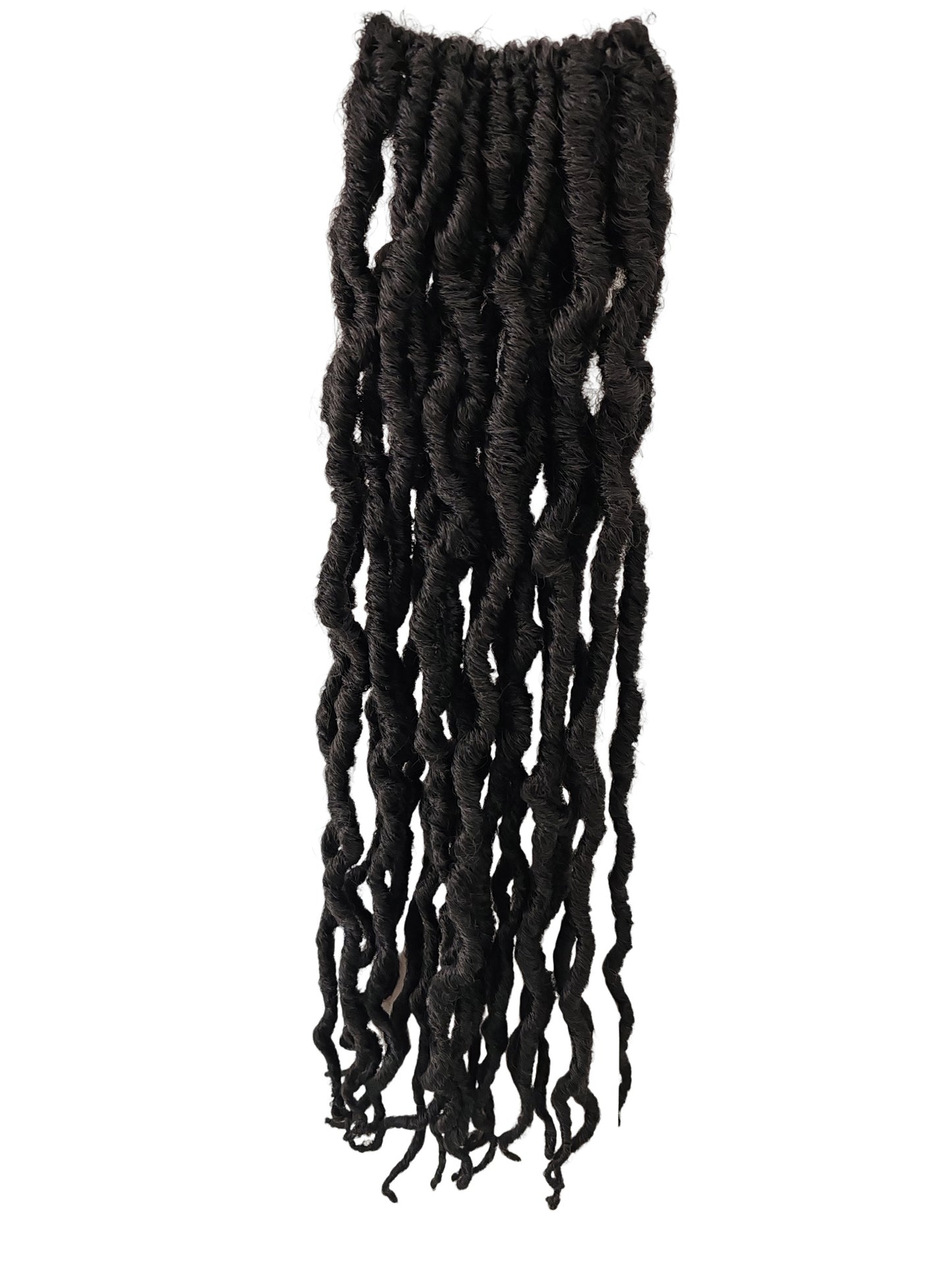 Hair Pieces Faux Wavy Locks - Assorted Colours