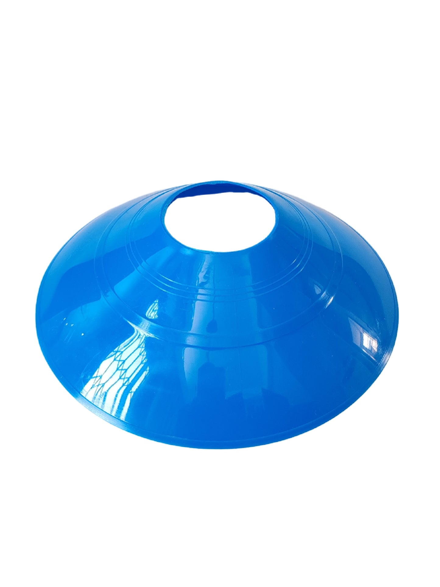 Flat Marker Disc Training Cones - 8 Pack - Assorted Colours