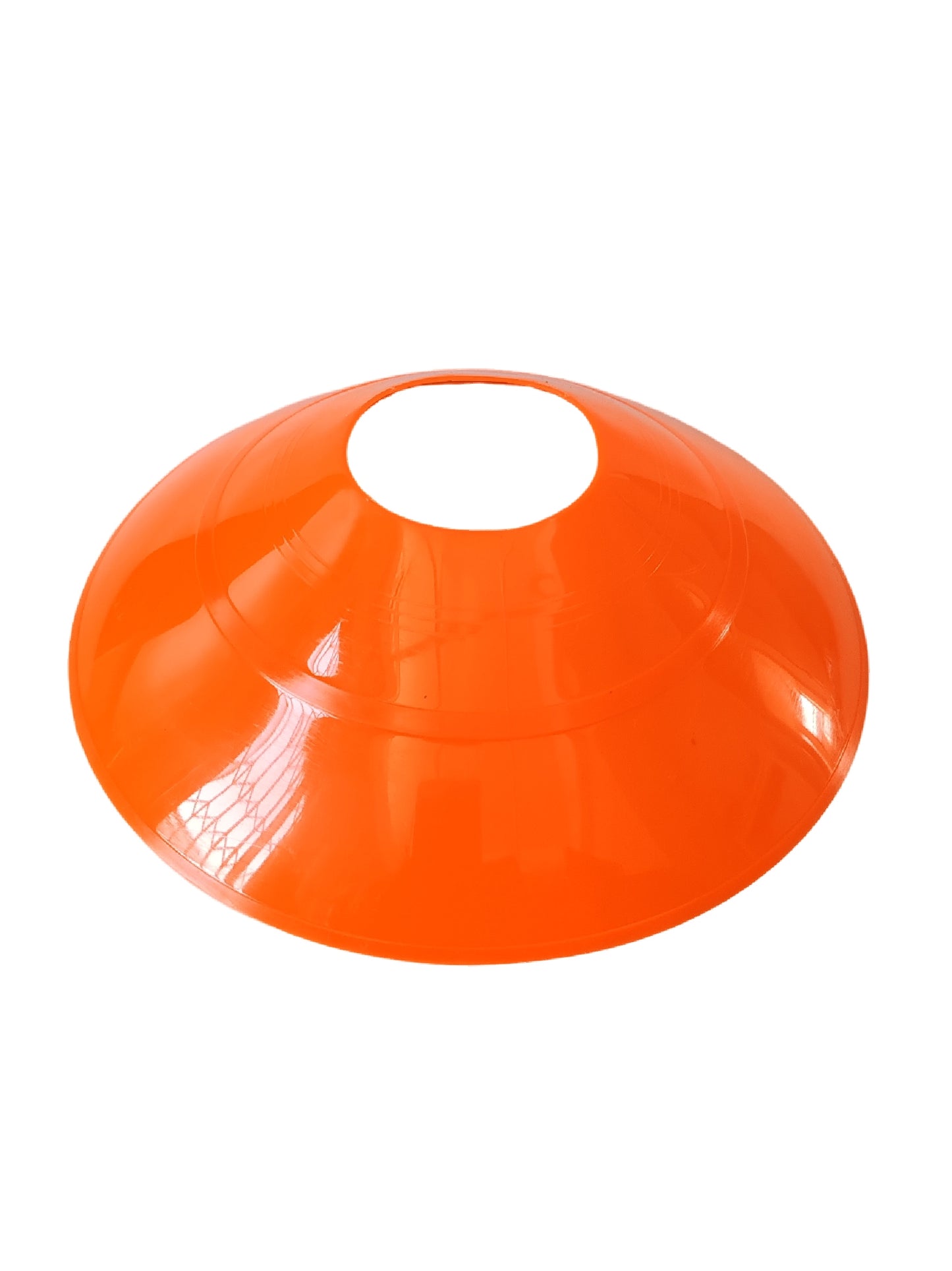 Flat Marker Disc Training Cones - 8 Pack - Assorted Colours