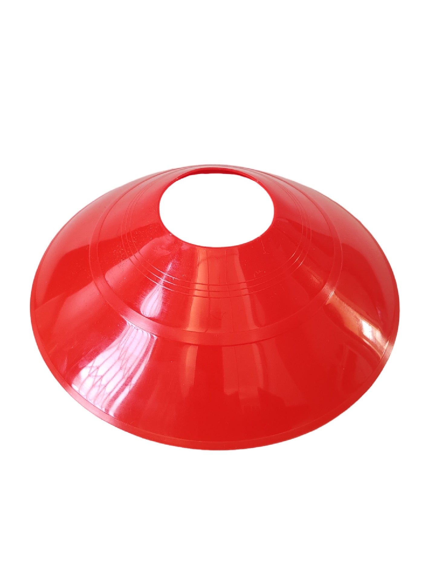 Flat Marker Disc Training Cones - 8 Pack - Assorted Colours