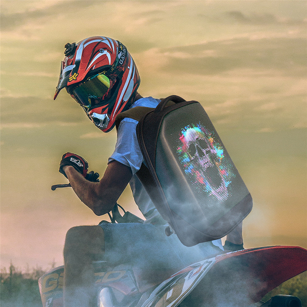 LED back pack, laptop bag