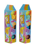 Two colorful boxes of Fizzy Bombe on a white background