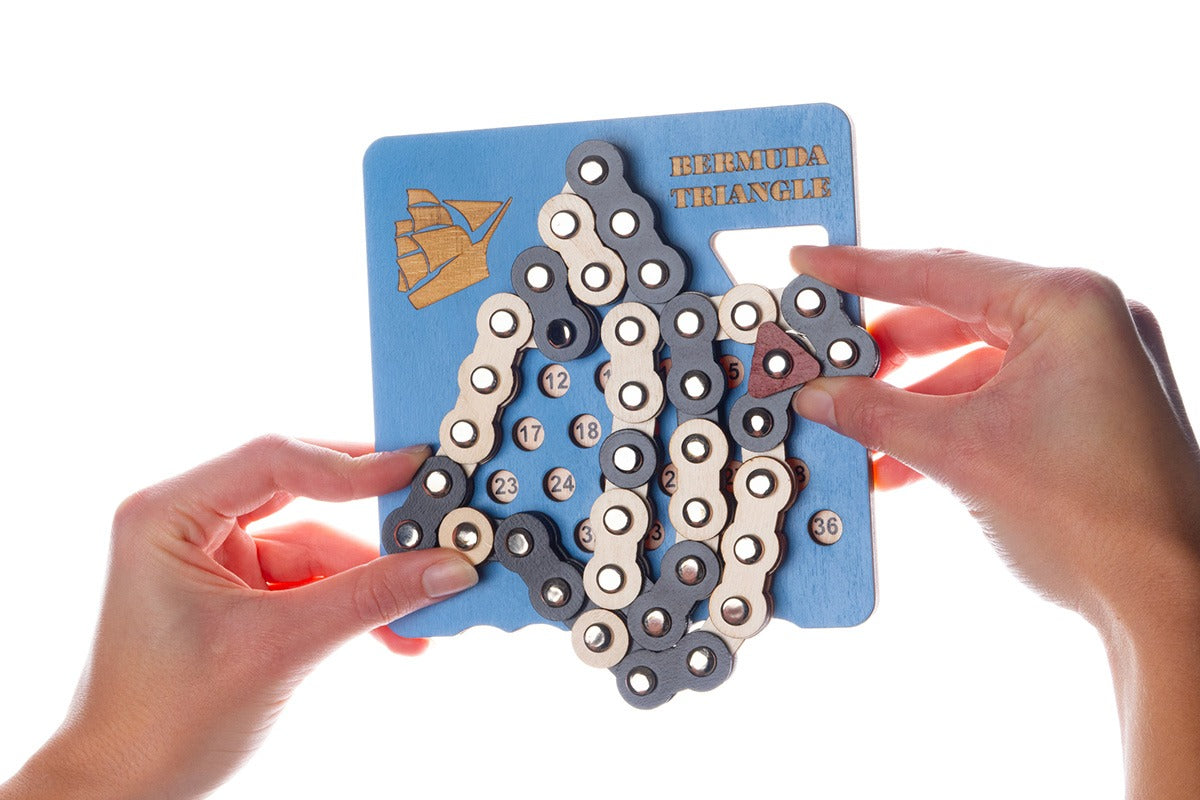 Bermuda triangle, brain teasers, riddles, recent toys, life picture